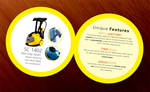 Karcher Direct Mailer inside fold